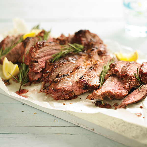 Butterflied Leg of Lamb with Anchovies & Lemon