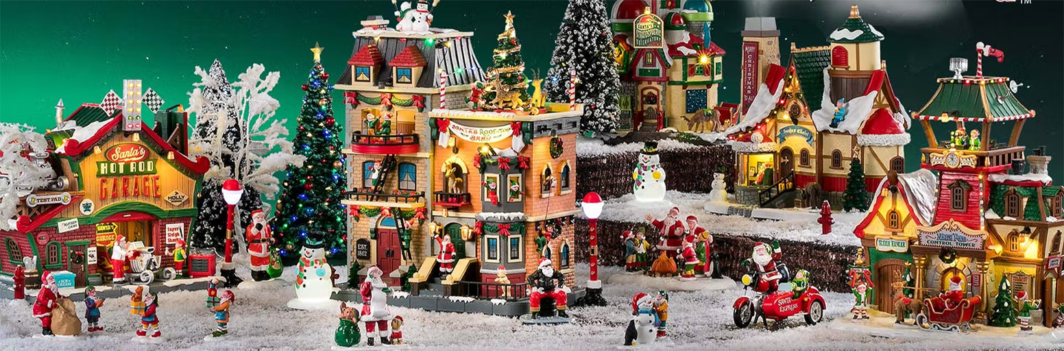 Lemax Santa's Wonderland, Lemax Christmas Villages, Christmas