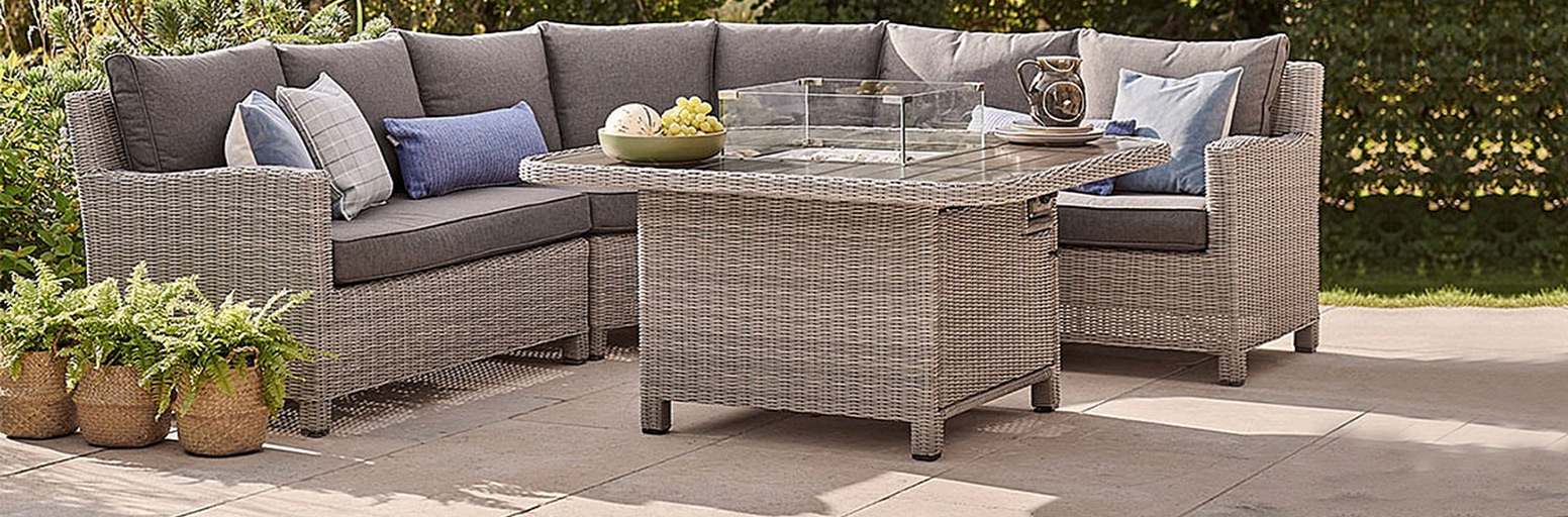 Garden Furniture with Fire Pit Sets
