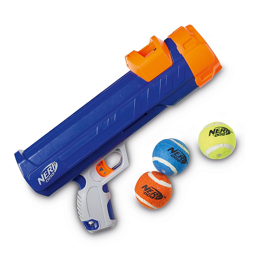 nerf tennis ball blaster