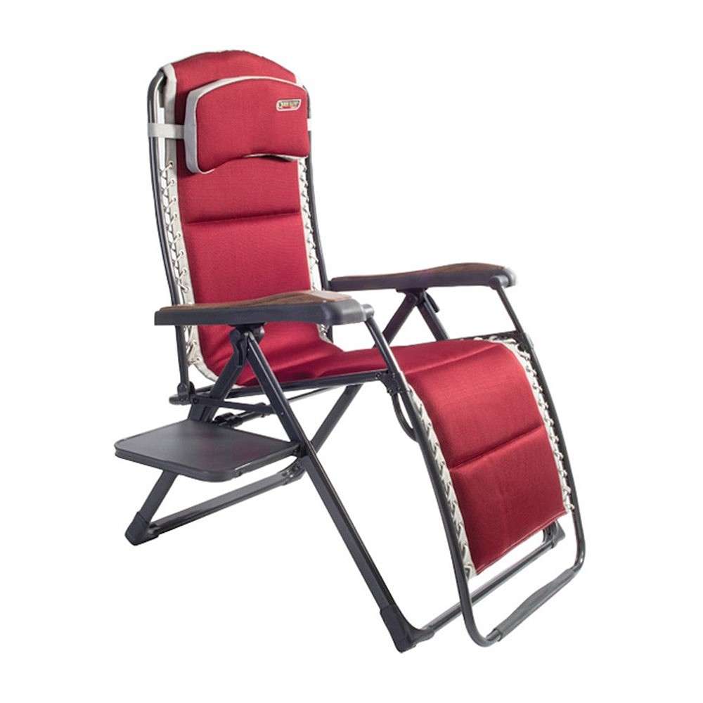 Quest Bordeaux Pro Relax XL Chair with Side Table Garden Seating Webbs Garden Centres
