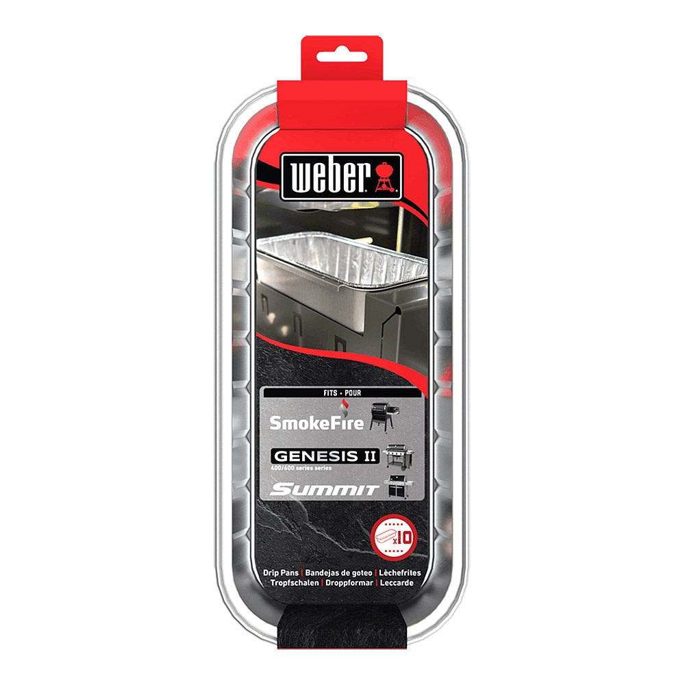 Weber Drip Pan for SmokeFire EX4 EX6 Summit 400 600 Series BBQ