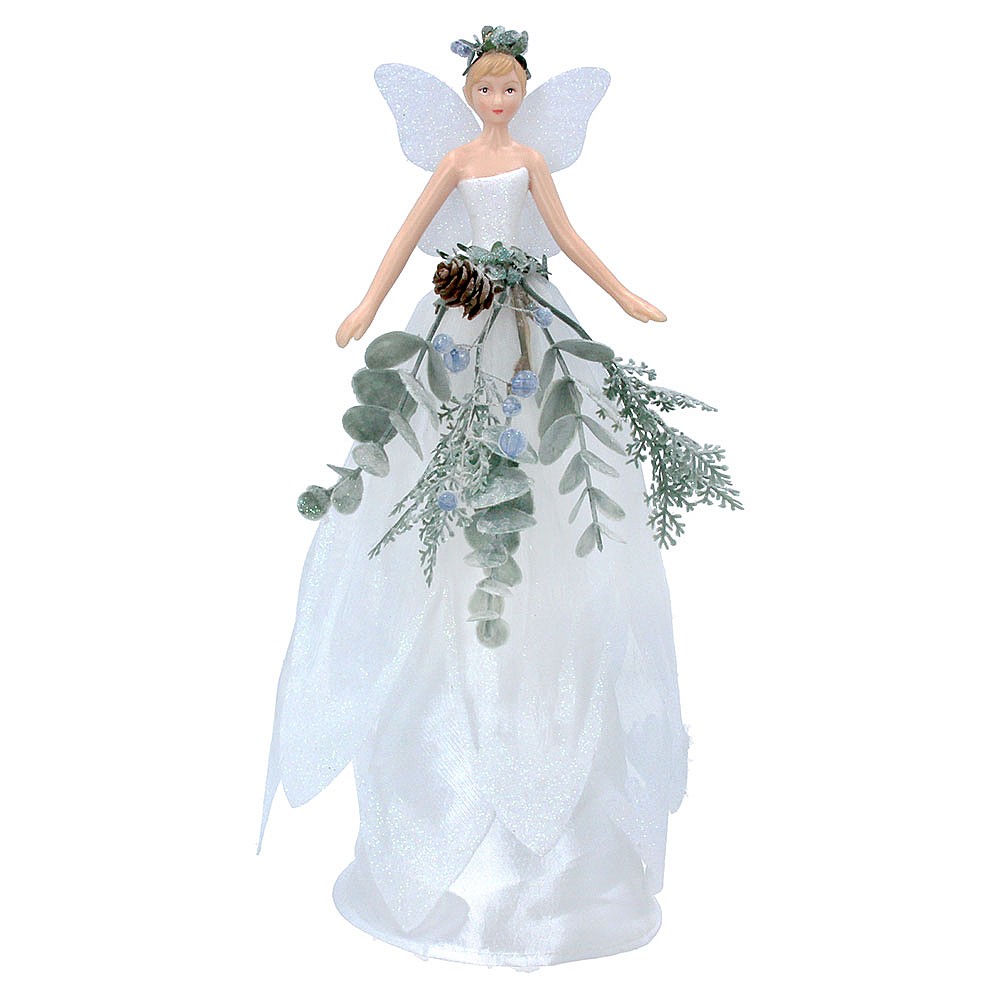 Gisela Graham Iridescent Fairy Angel Tree Topper 