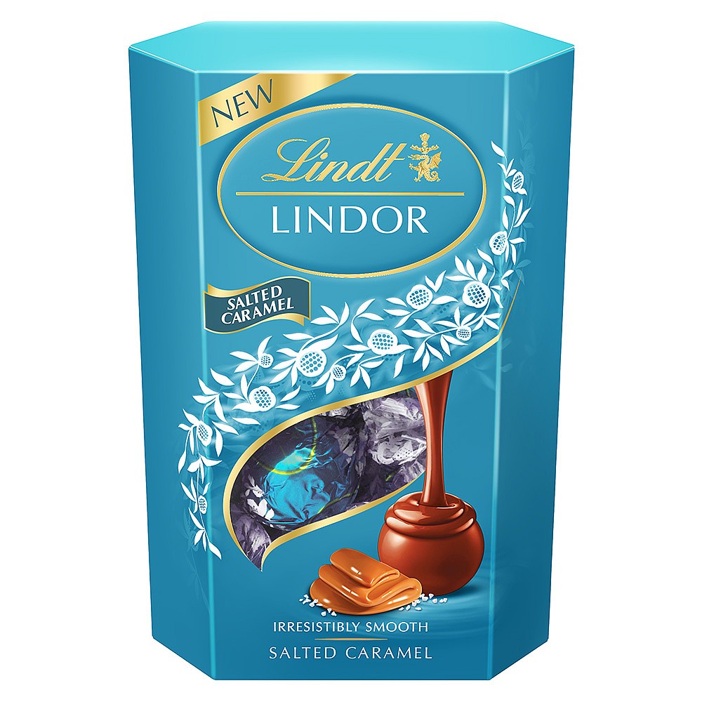 Lindt Lindor Salted Caramel Cornet 200g