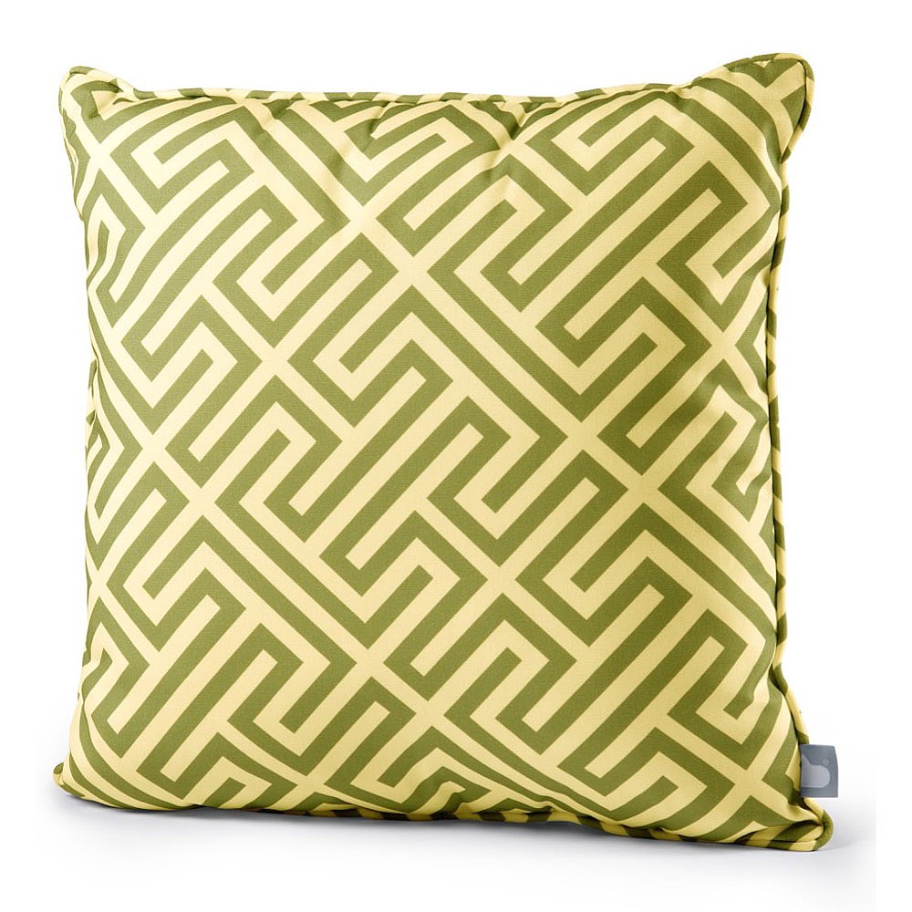 Extreme Lounging Outdoor Patterned B-Cushion Maze Olive (50x50cm