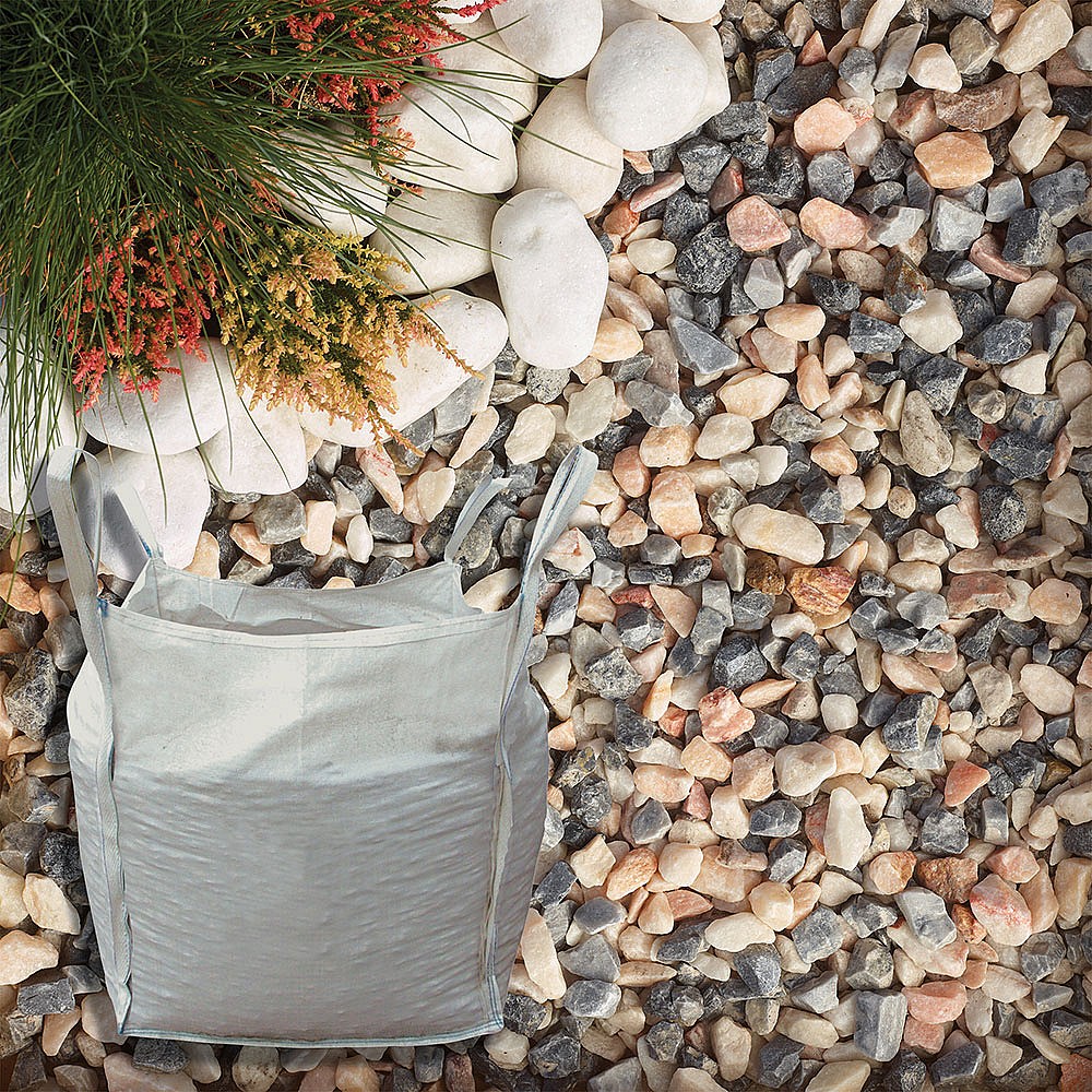 Bulk bag cheap garden stones