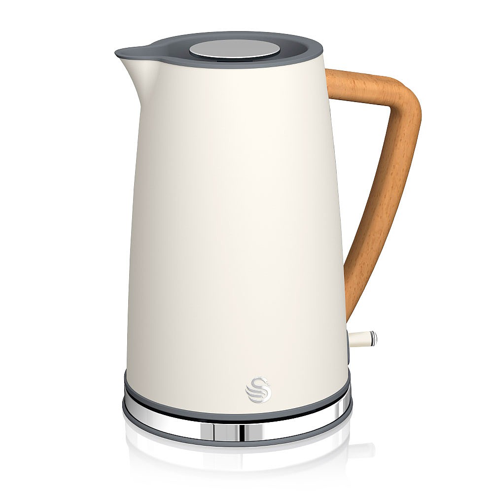 Swan Nordic Kettle 1.7L White SK14610WHTN Kitchen Electricals Webbs Garden Centres