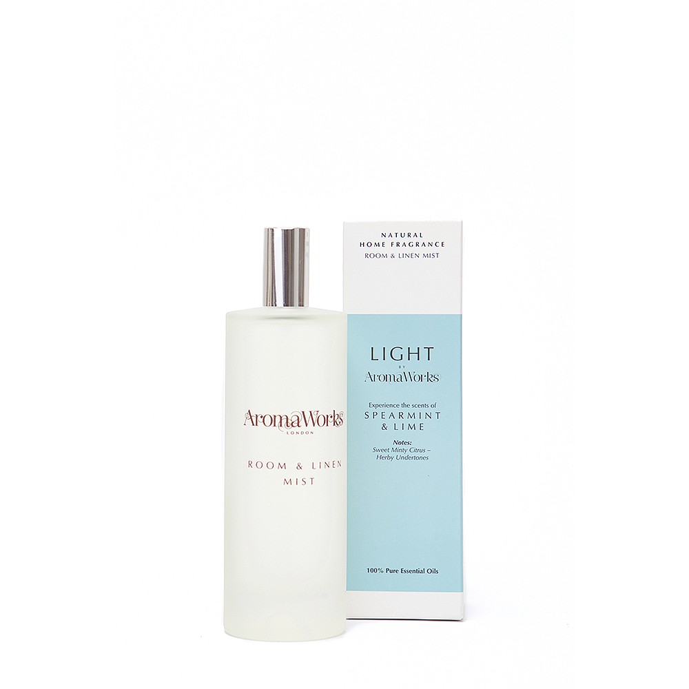 AromaWorks Light Range - Spearmint & Lime Room Mist