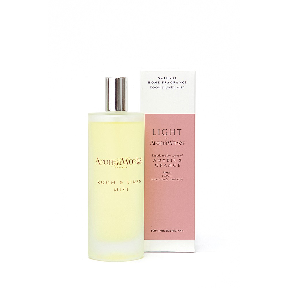 AromaWorks Light Range- Amyris & Orange Reed Diffuser 200ml AromaWorks Light Range- Amyris & Orange Reed Diffuser 200ml