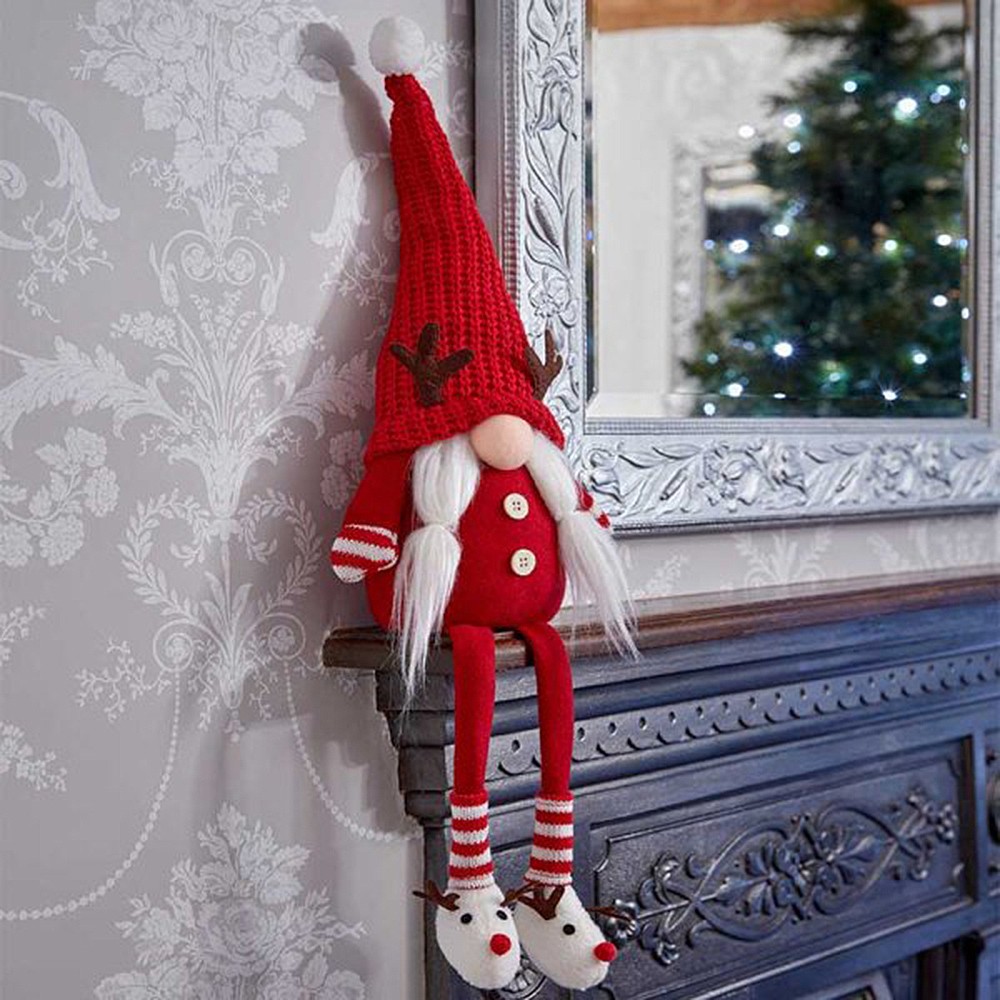 Large stuffed santa and mrs claus shop