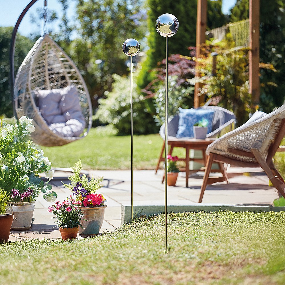 Smart Garden GazeBall Stakes (15cm) | Garden Lighting | Webbs