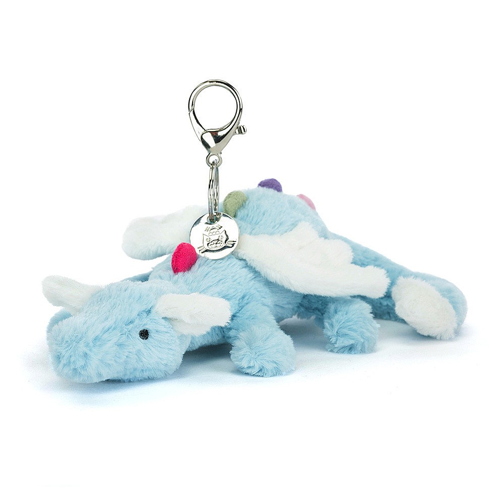 Jellycat Sky Dragon Bag Charm | Soft Toys | Webbs Garden Centres
