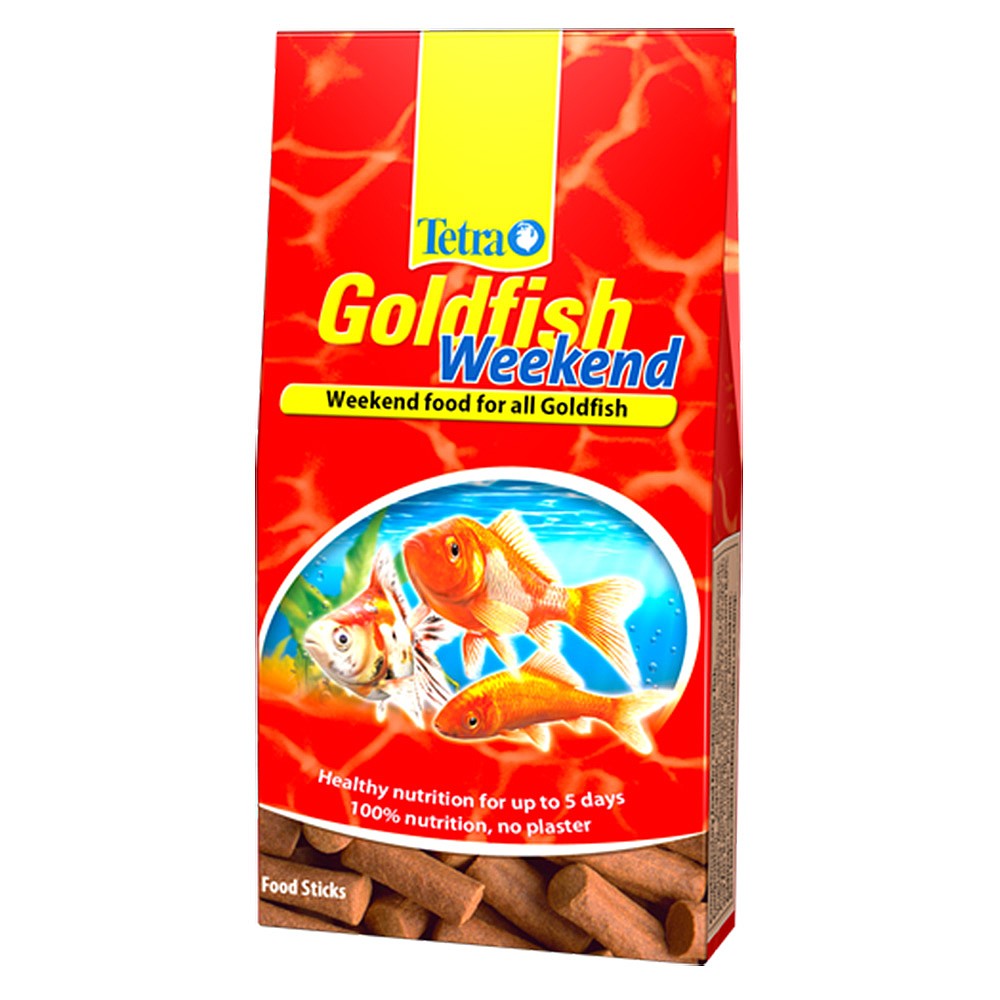 Tetra Goldfish Weekend Holiday Fish Food Sticks 10pk Indoor Fish Food Webbs Garden Centre