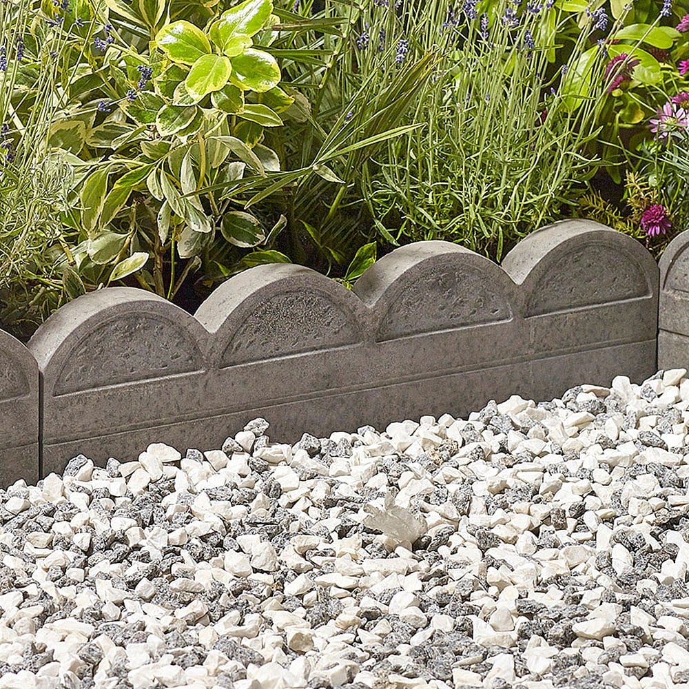 Concrete Garden Edging Products 15 Patio Edging Ideas For Stunning
