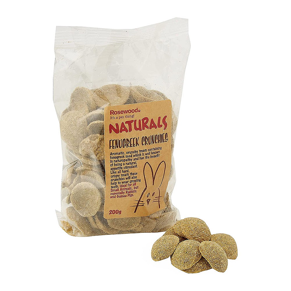 Rosewood Fenugreek Crunchies – Gesunde Leckerlis Für Haustiere, 200 G