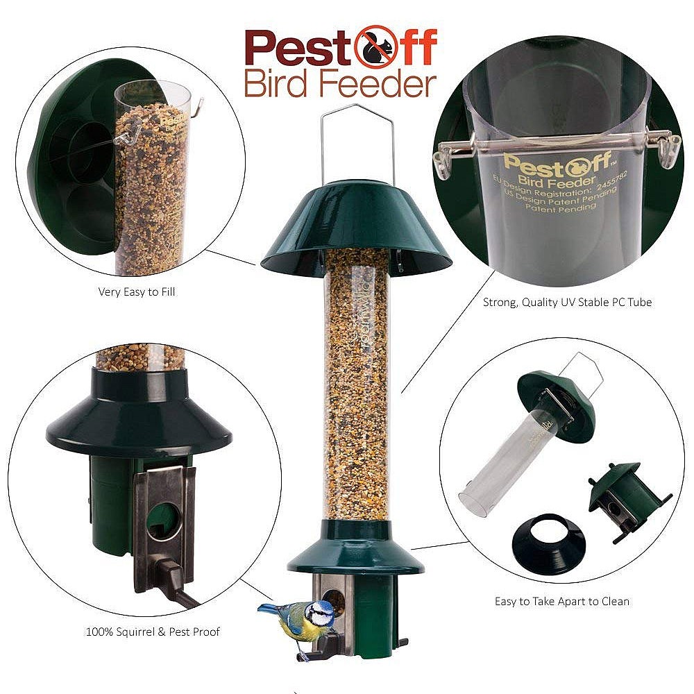 Wall bird seed feeder stone garden ornamentMany more ornaments in my shop!