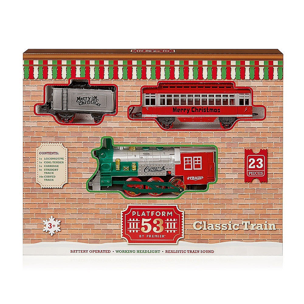 classic christmas train set