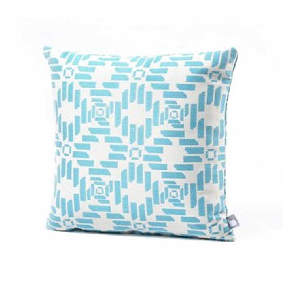 large teal cushion