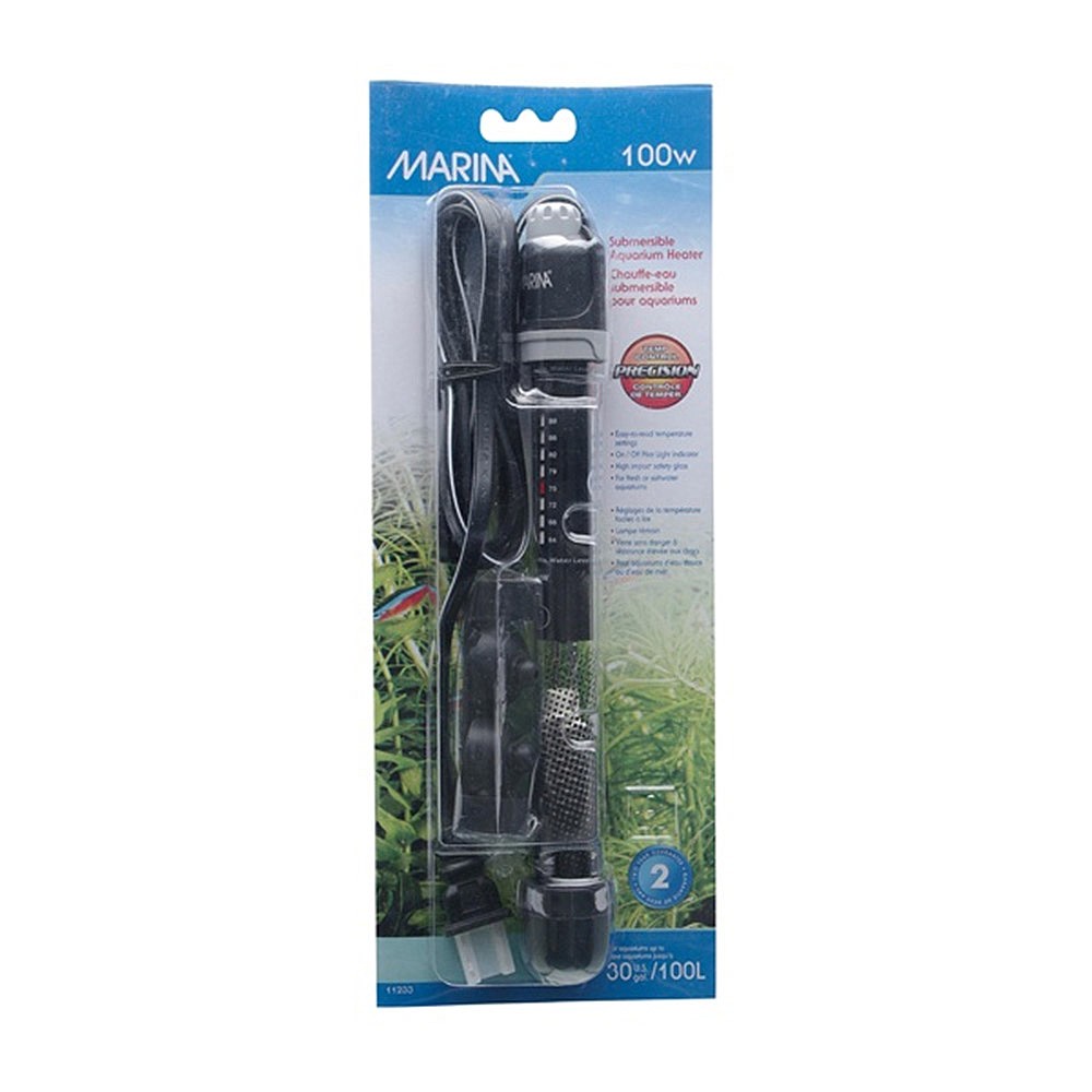 Preset aquarium heater clearance