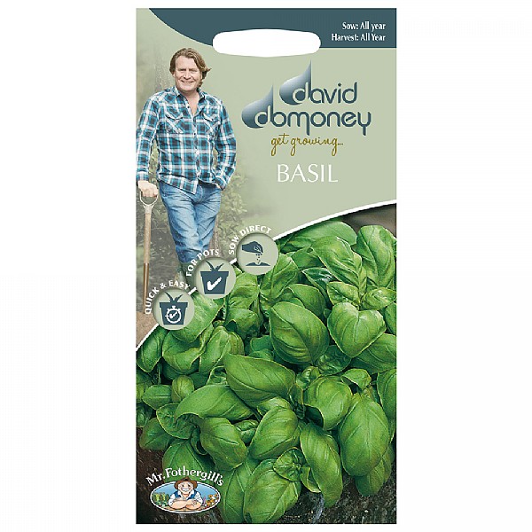 David Domoney Sweet Basil Seeds