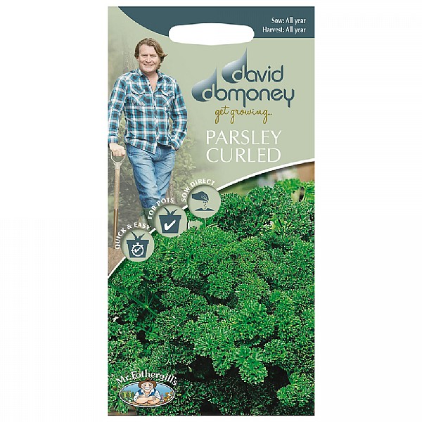 David Domoney Moss Curled 2 Parsley Seeds