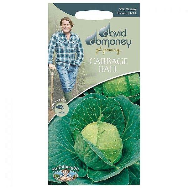 David Domoney Cabbage Ball Golden Acre/Primo (II) Seeds