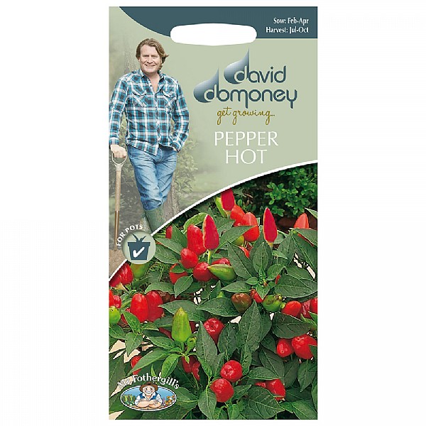 David Domoney Hot Prairie Fire Mix Pepper Seeds