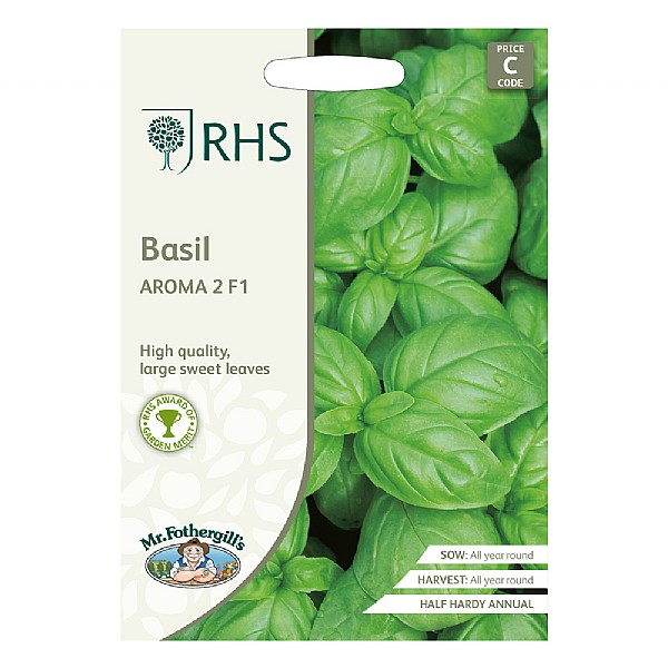 RHS Basil Aroma 2 Seeds