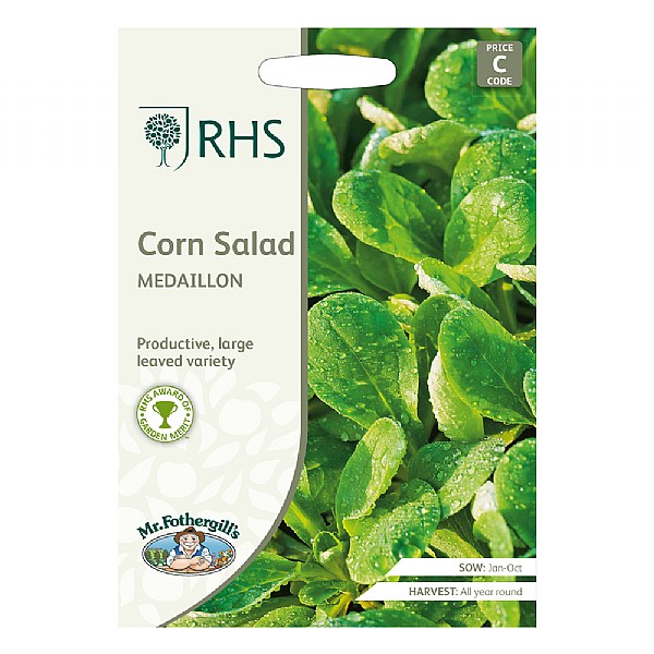 RHS Corn Salad Medaillon Seeds