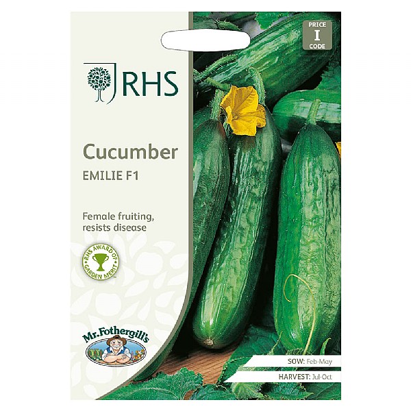 RHS Cucumber Emilie F1 Seeds