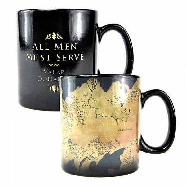 Game of Thrones Westeros Map Heat Changing Mug