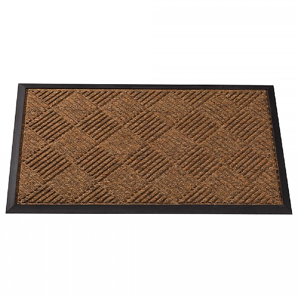 Opti-Mat - Chestnut Chequered - 75 x 45cm