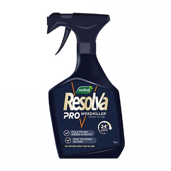 Westland Resolva Pro Weedkiller Extra Tough Ready to Use 1L