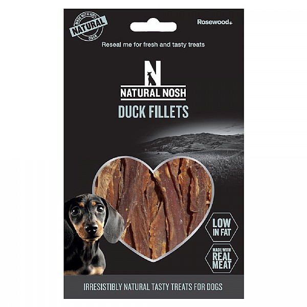 Rosewood Natural Nosh Duck Fillets 80g