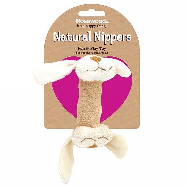 Rosewood Natural Nippers Cuddle Plush Toy