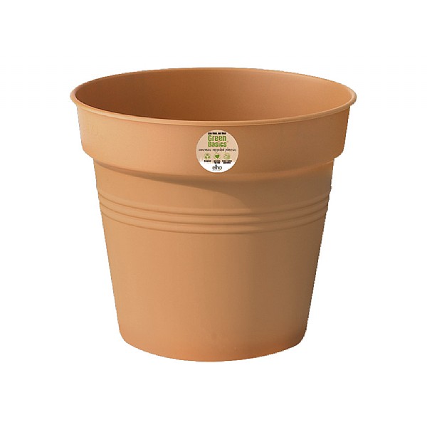 Elho Green Basics 27cm Growpot - Mild Terracotta