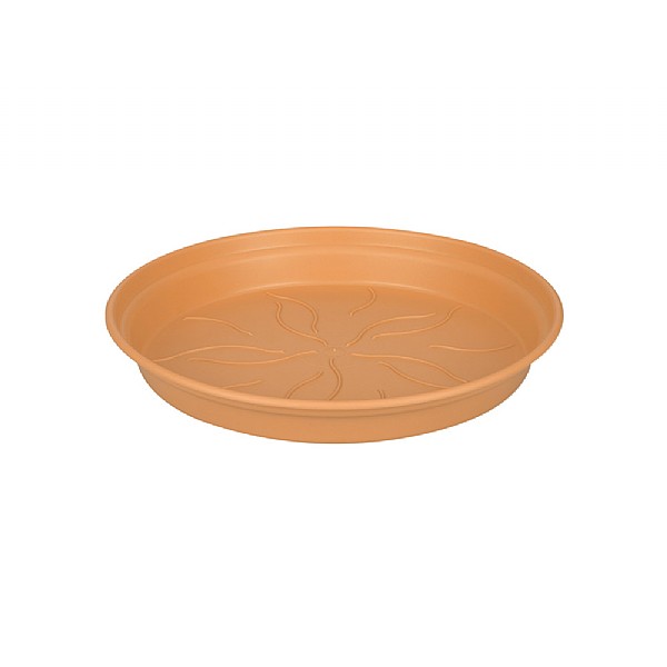 Elho Green Basics 10cm Saucer - Mild Terracotta