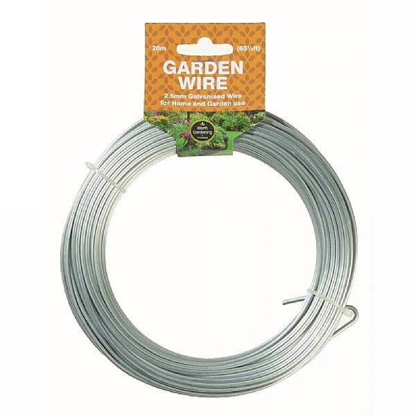 Garland Galvanised Garden Wire - 2.5mm x 20m