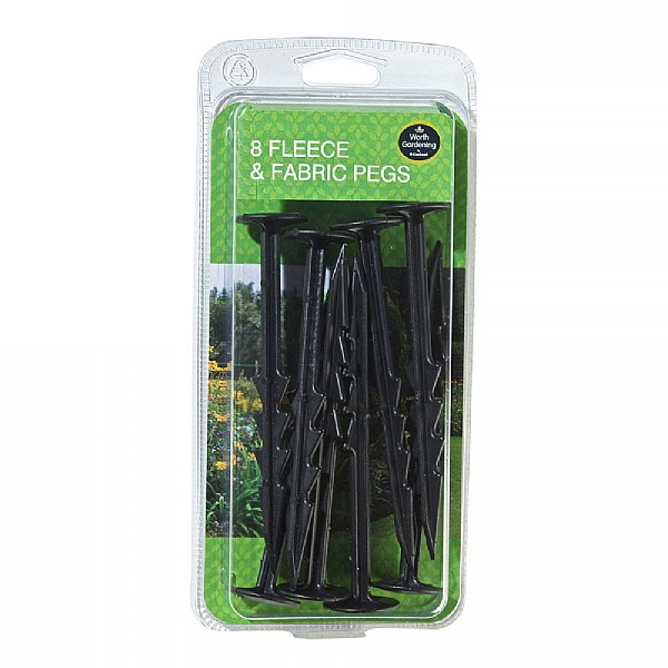 Garland Fleece & Fabric Pegs - 8 Pack