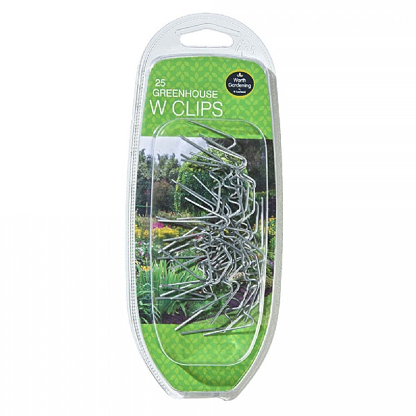 Garland Greenhouse W Clips - 25 Pack
