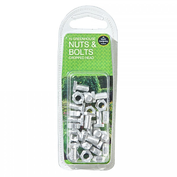 Garland Greenhouse Nuts & Bolts Cropped Head - 15 Pack