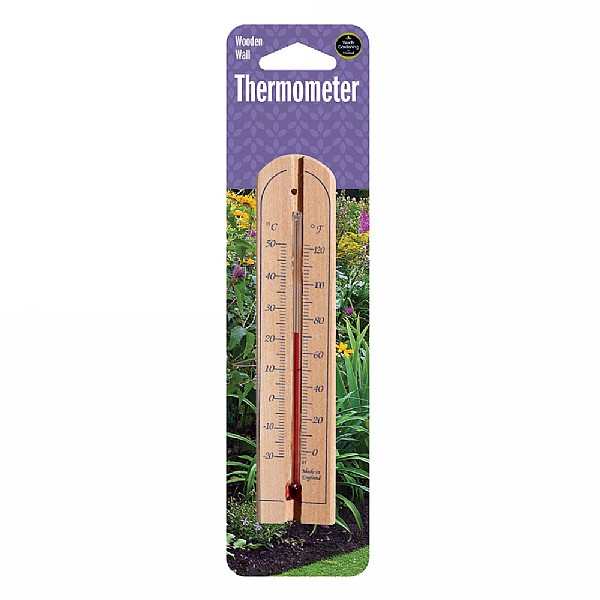 Garland Wooden Wall Thermometer