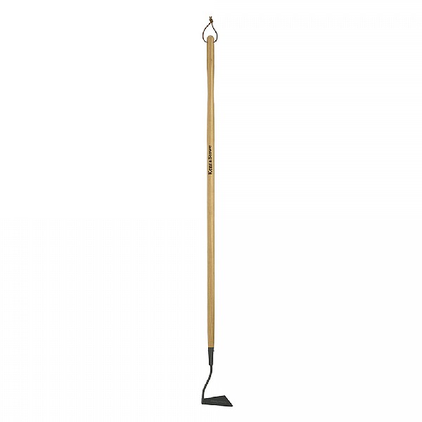 Kent & Stowe Carbon Steel Long Handled 3 Edge Hoe