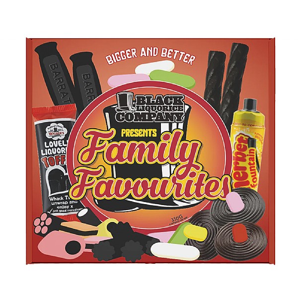 Black Liquorice Company Liquorice Family Favourites 360g
