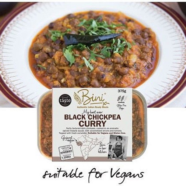 Bini Black Chickpea Curry Ready Meal