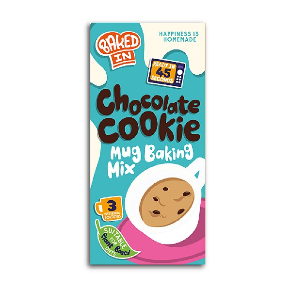 Bakedin Gooey Chocolate Mug Cookie Mix (Pack of 3)