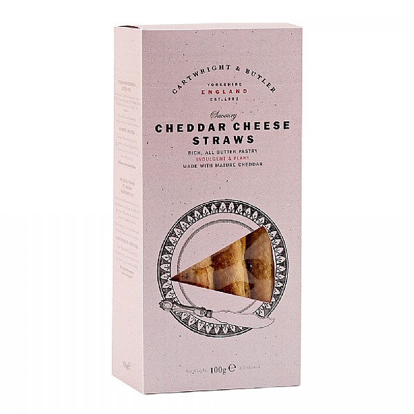 Cartwright & Butler Cheddar Cheese Straws 100g