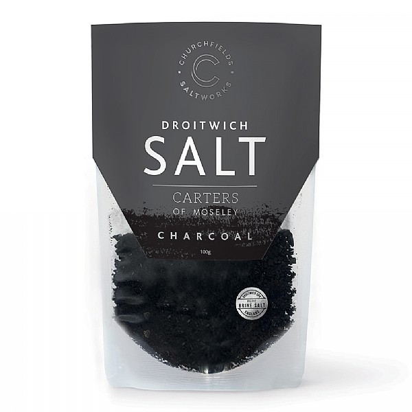 Droitwich Salt Charcoal Salt 100g