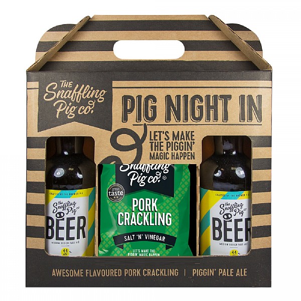 Snaffling Pig Pig Night In Salt 'N' Vinegar Gift Pack