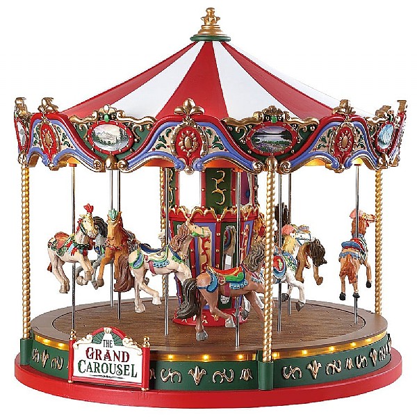 Lemax Christmas Cheer Carousel Christmas Cheer Carousel - Lemax 14821